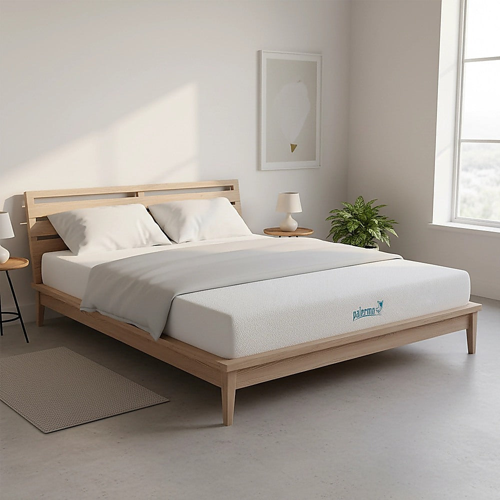 King 25cm Gel Memory Foam Mattress – Dual-Layered Comfort with CertiPUR-US® Certified Foam
