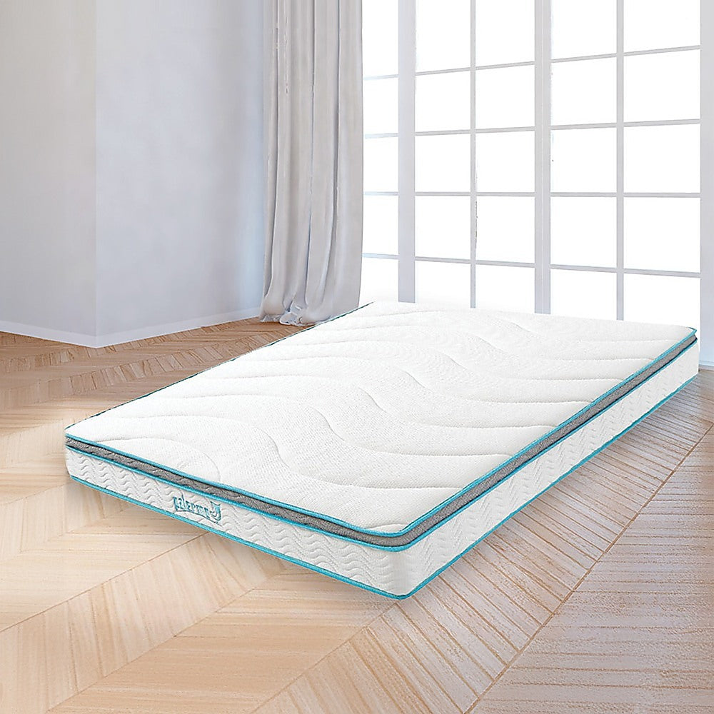 King 20cm Hybrid Mattress – Memory Foam and Innerspring Support
