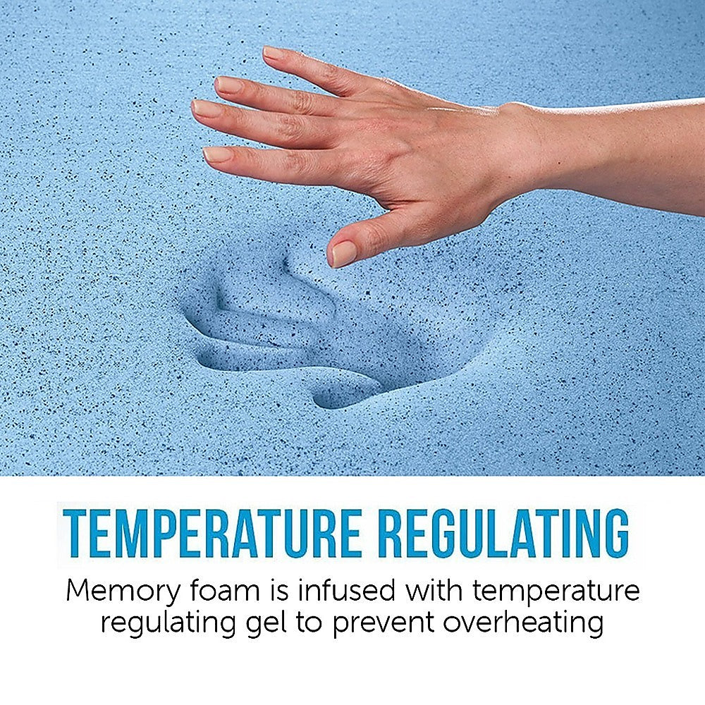 Queen 25cm Gel Memory Foam Mattress – Dual-Layered Comfort with CertiPUR-US® Certified Foam