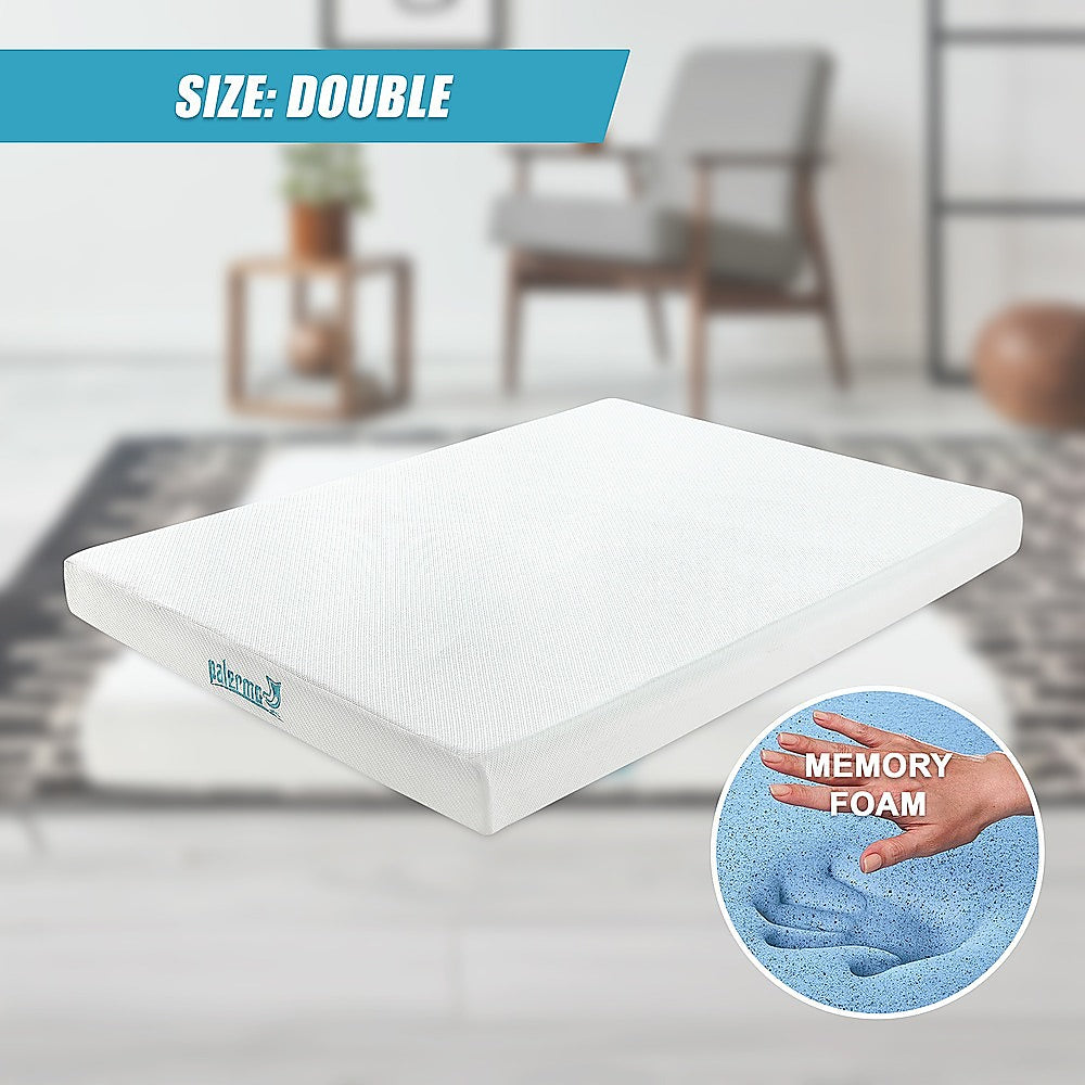 Double 25cm Gel Memory Foam Mattress – Dual-Layered Comfort with CertiPUR-US® Certified Foam