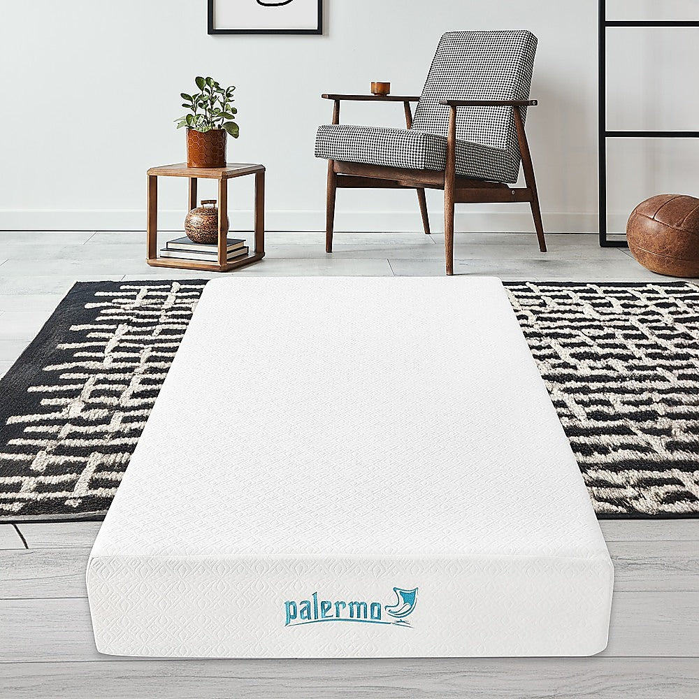 King Single 25cm Gel Memory Foam Mattress – Dual-Layered Comfort with CertiPUR-US® Certified Foam