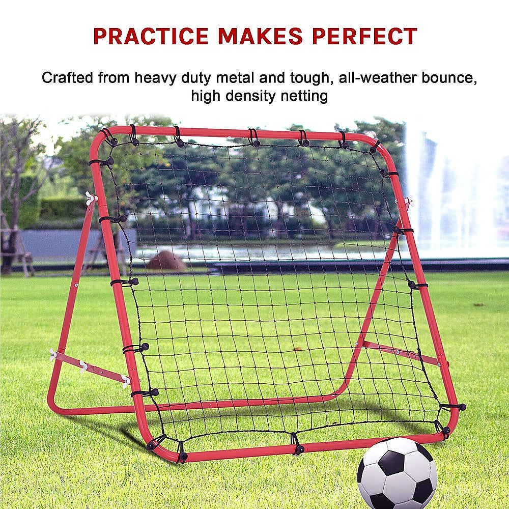 100x100cm Soccer Rebound Net Trainer – Football Rebounder for Practice & Training