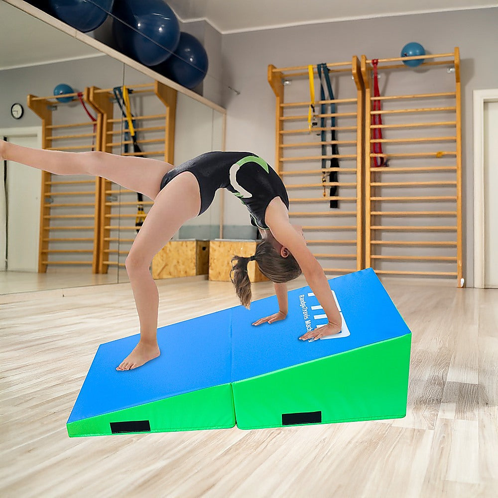 120x60x35cm Foldable Soft Incline Gymnastics Wedge Mat for Yoga & Balance Training