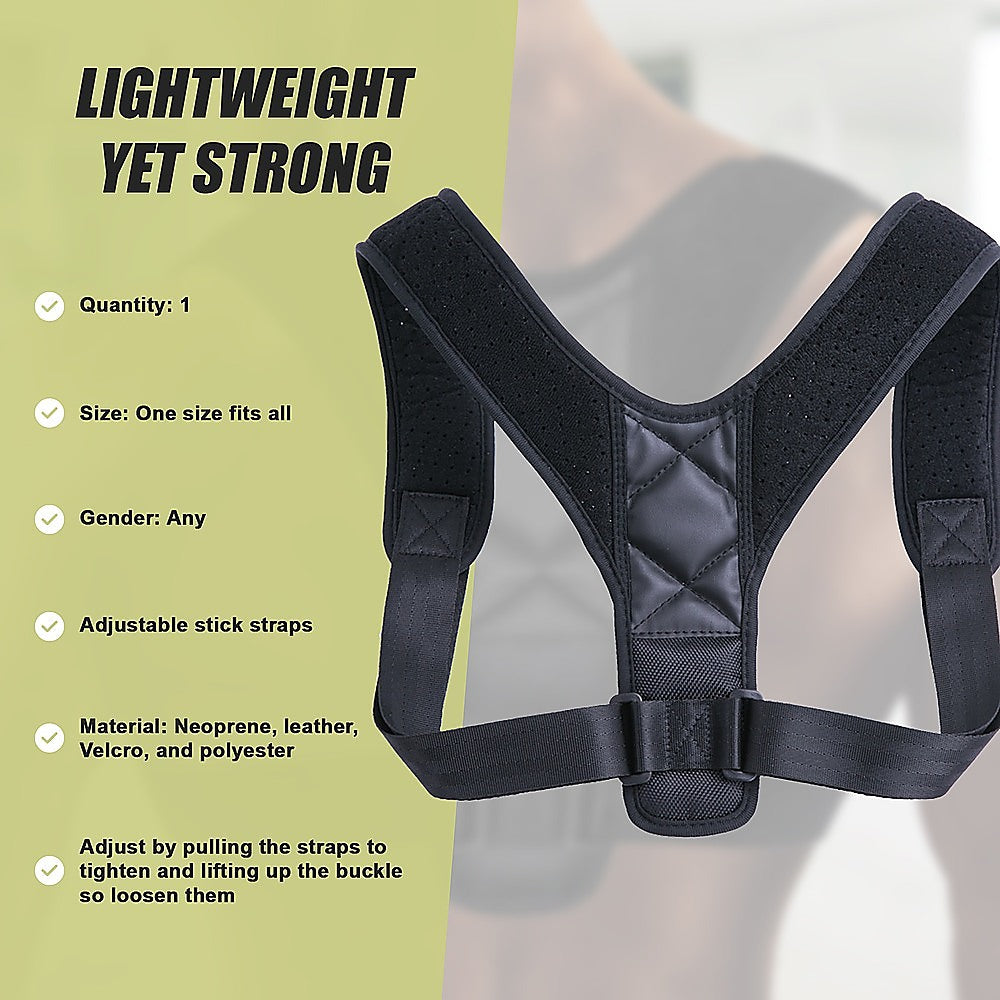 Posture Corrector Clavicle Support Back Straightener Shoulder Brace Strap