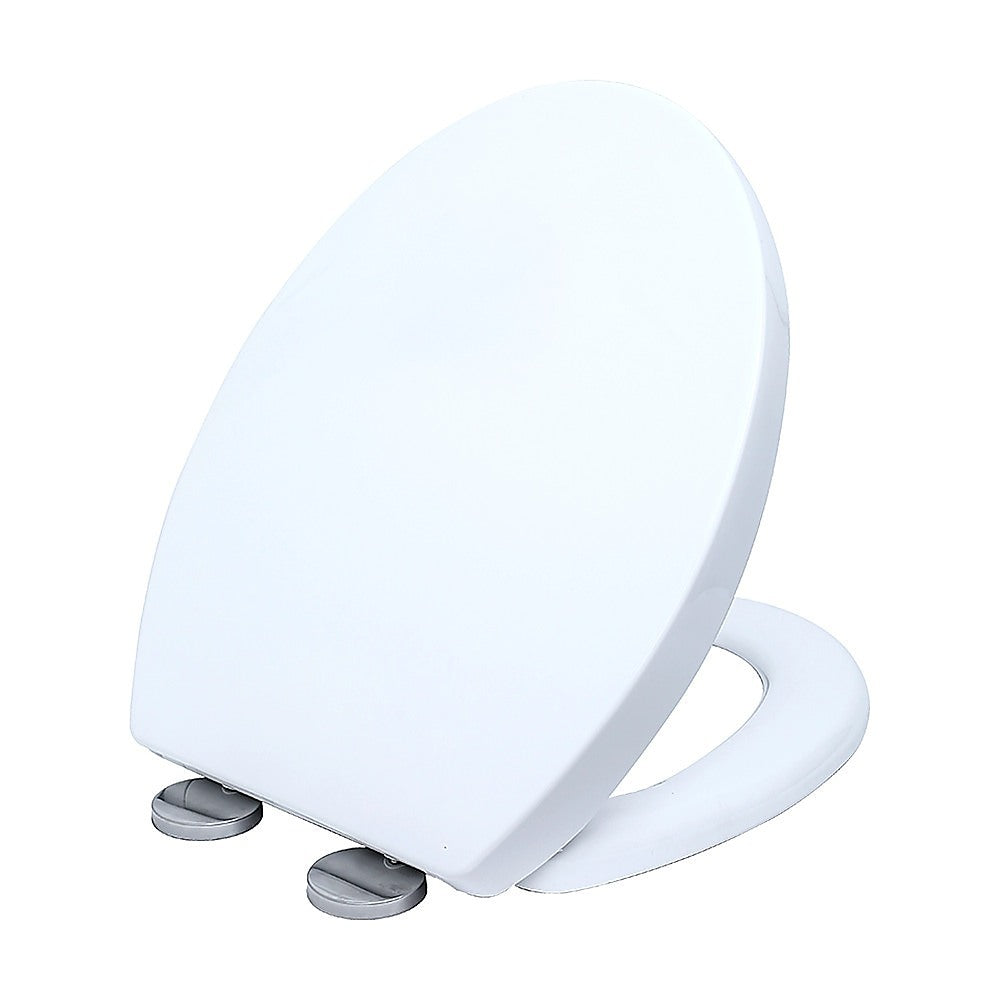Quick Release Soft Close Toilet Seat White Bathroom Heavy Duty