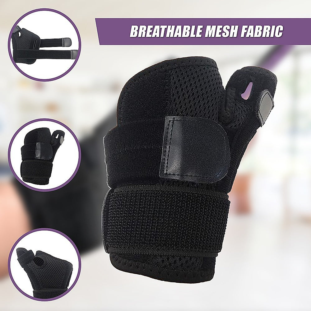 Thumb Stabiliser Brace One Size Fits All Support Strap Splint For Sports And Arthritis Relief