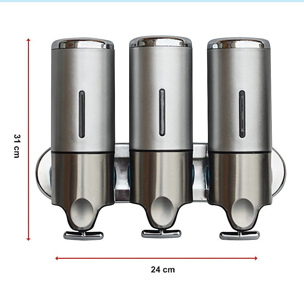 1500ml Shower Liquid Soap Body Lotion Gel Shampoo Bathroom Dispenser