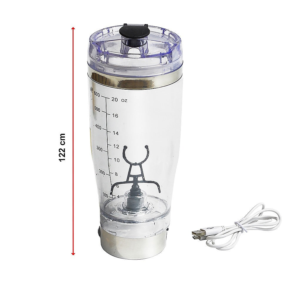 600ml Electric Smart Portable Blender Protein Shaker Bottle Cup