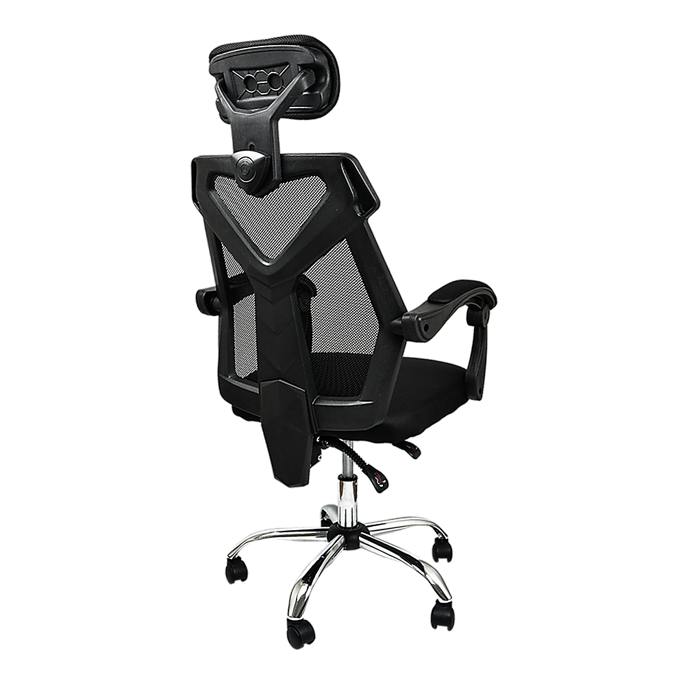 Office Chair – Ergonomic Mesh Back Computer Desk Chair with Padded Foam Seat in Black