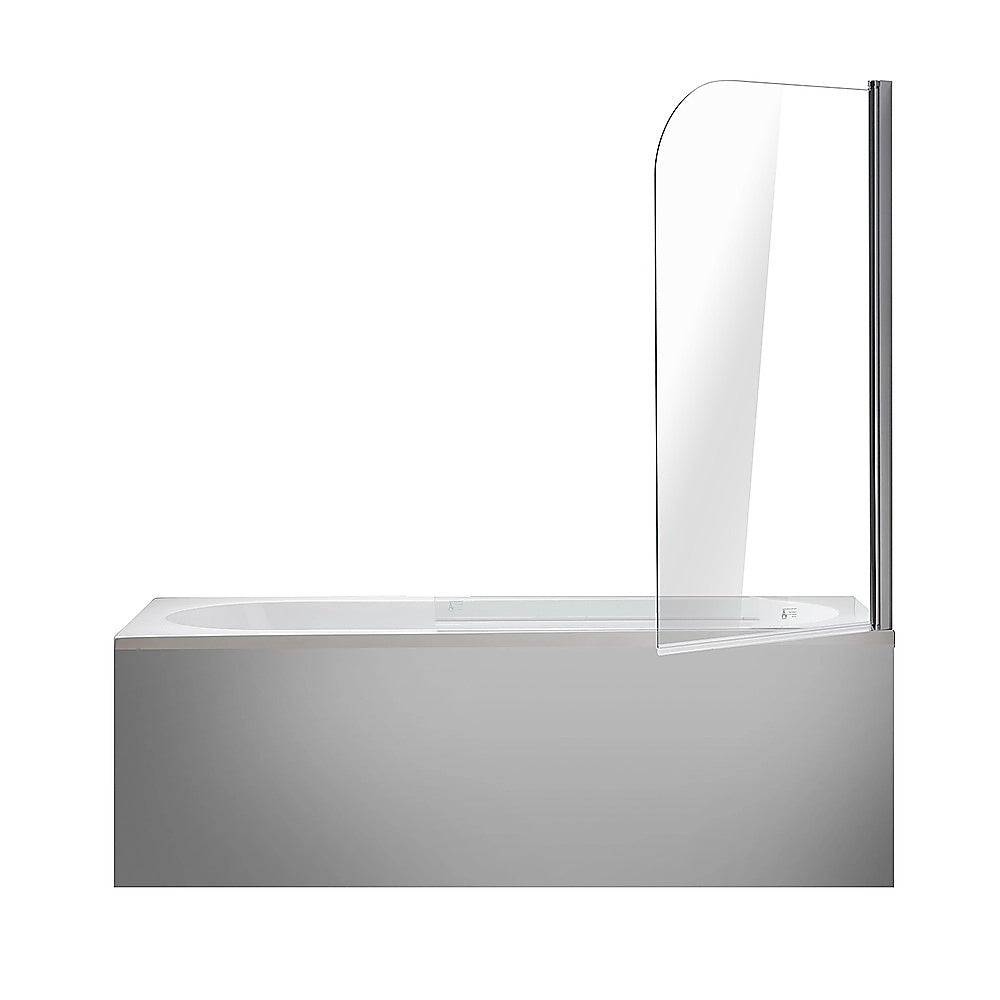 180 Degree Pivot Door 6mm Safety Glass Bath Shower Screen 800x1400mm By Della Francesca
