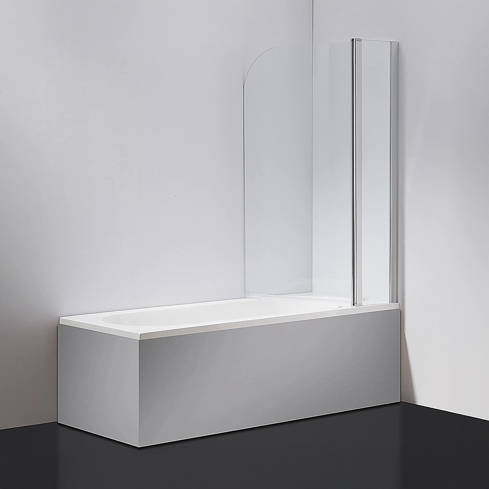 180 Degree Pivot Door 6mm Safety Glass Bath Shower Screen 1000x1400mm By Della Francesca