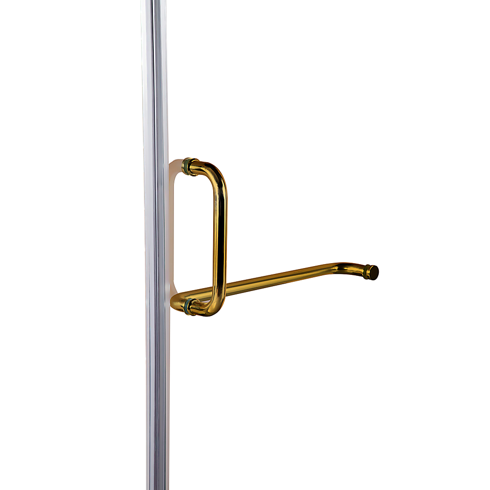 1200 x 1000mm Frameless 10mm Glass Shower Screen By Della Francesca