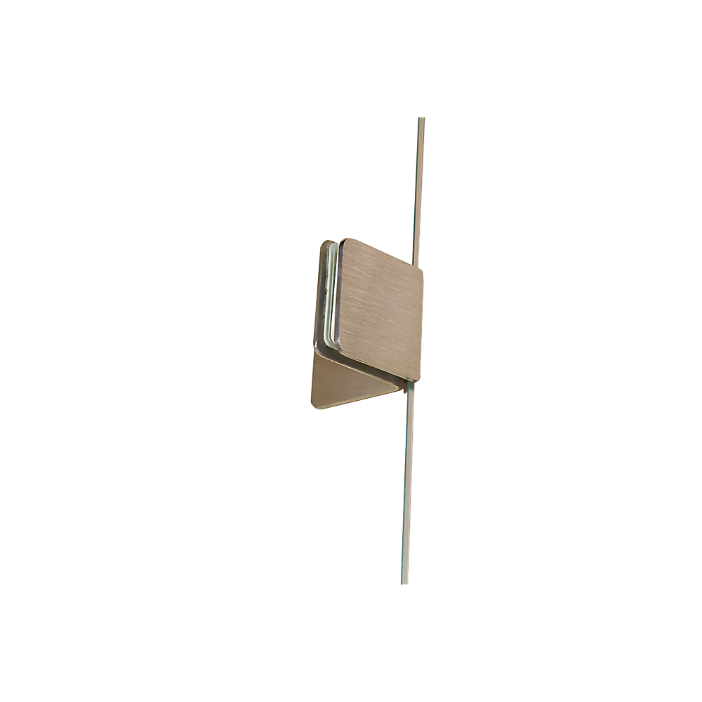 1000 x 700mm Frameless 10mm Glass Shower Screen By Della Francesca