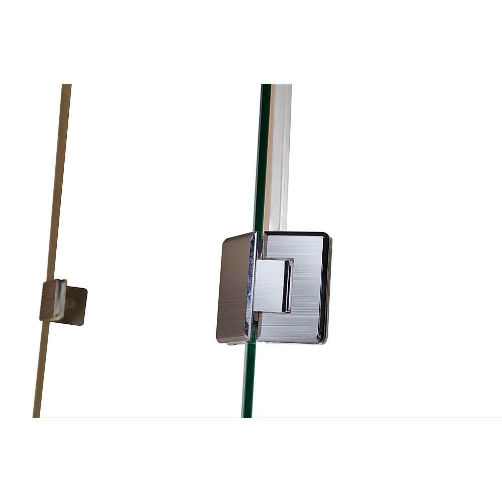 1100 x 700mm Frameless 10mm Glass Shower Screen By Della Francesca