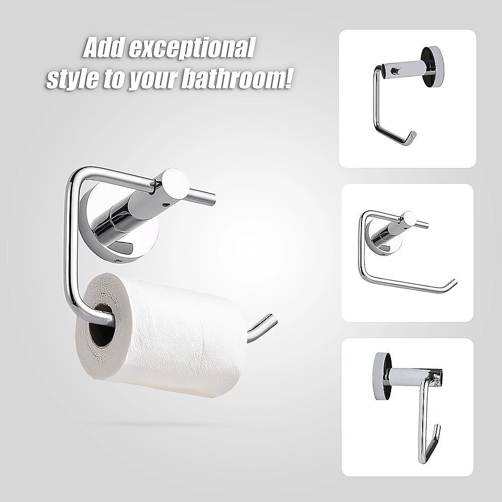 Classic Chrome Toilet Paper Holder Bathroom