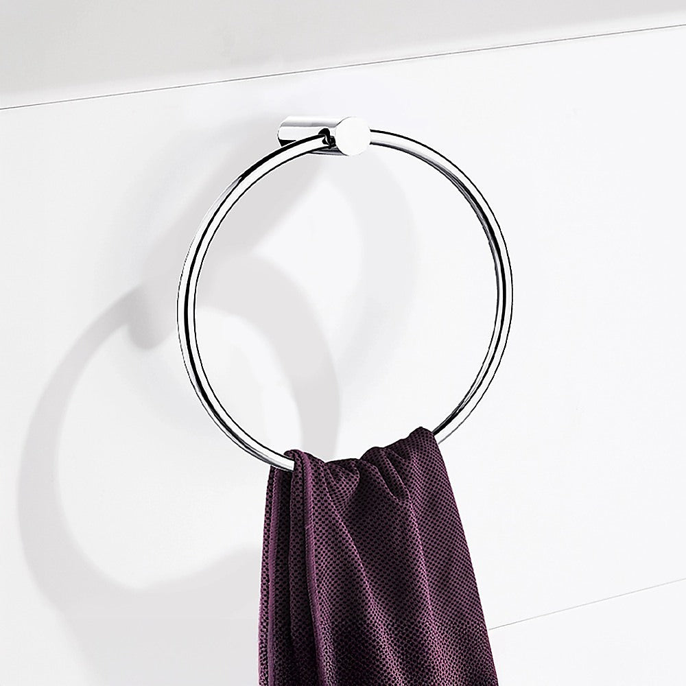 Towel Ring Rail Grade 304 Stainless Steel 18cm