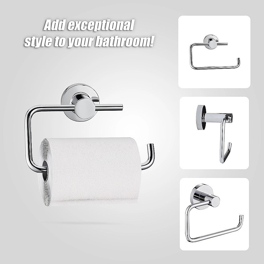 Classic Chrome Toilet Paper Holder Bathroom