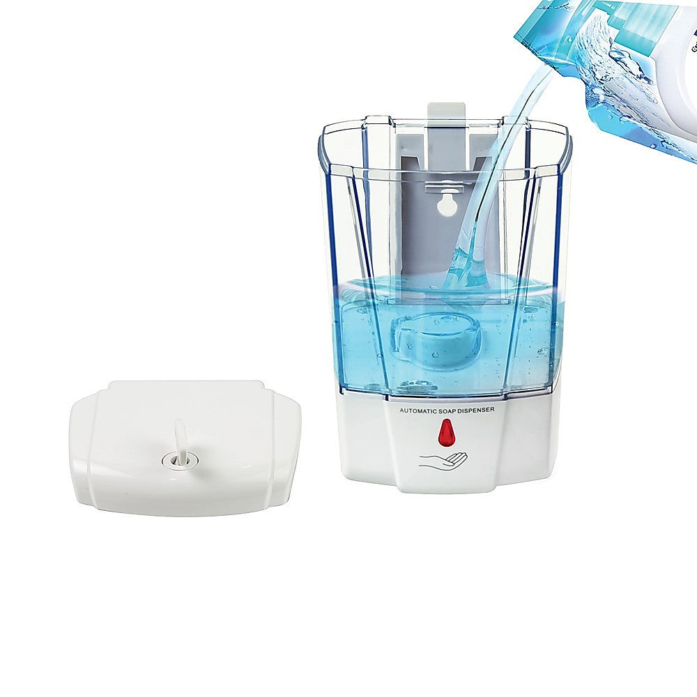 Automatic Liquid Soap/Alcohol Sanitizer Dispenser 700ML Hands-Free Sensor Wall