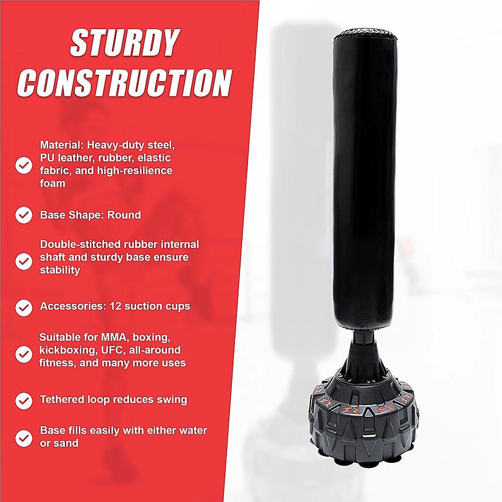 170cm Free Standing Boxing Punching Bag Stand MMA UFC Kick Fitness