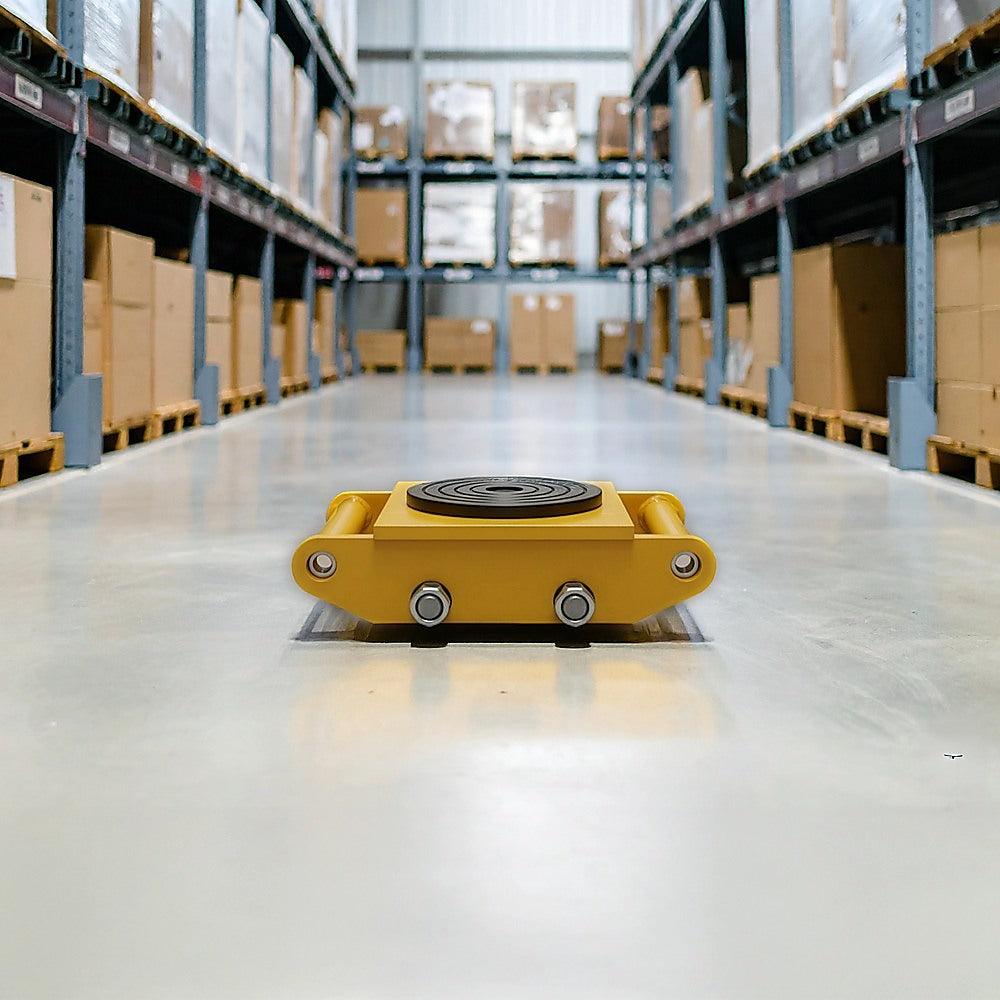 Heavy Duty Machine Dolly Skate Machinery Roller Mover Cargo Trolley 6T