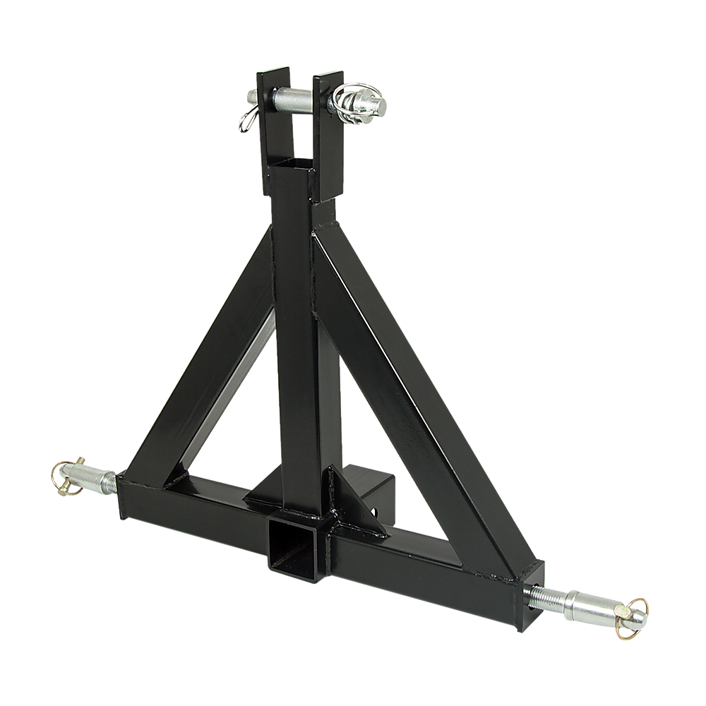 Heavy Duty Steel 3 Point 2 Trailer Hitch Receiver Tow Drawbar For Cat 1 Tractor