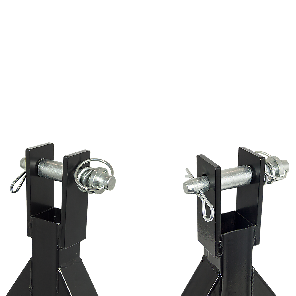 Heavy Duty Steel 3 Point 2 Trailer Hitch Receiver Tow Drawbar For Cat 1 Tractor