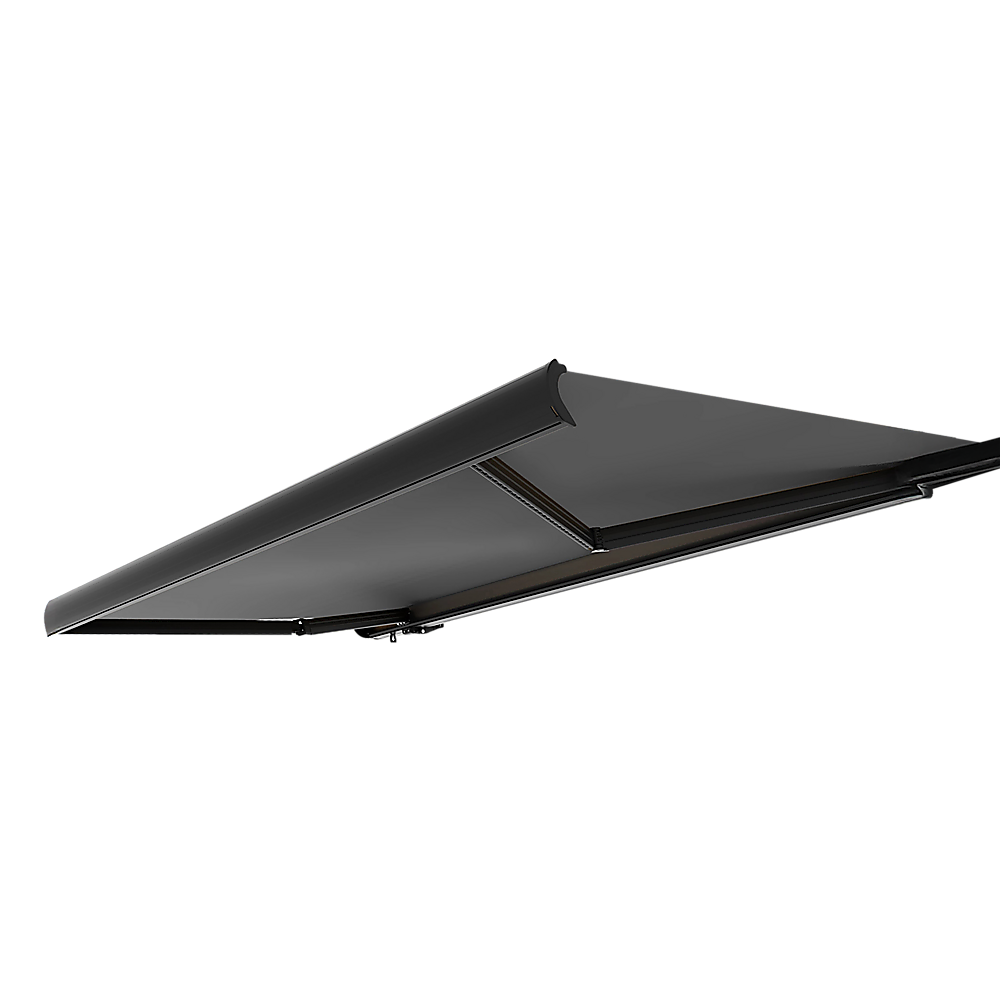 5.5m x 3.0m Retractable Folding Arm Awning Heavy Duty Full Cassette Motorised