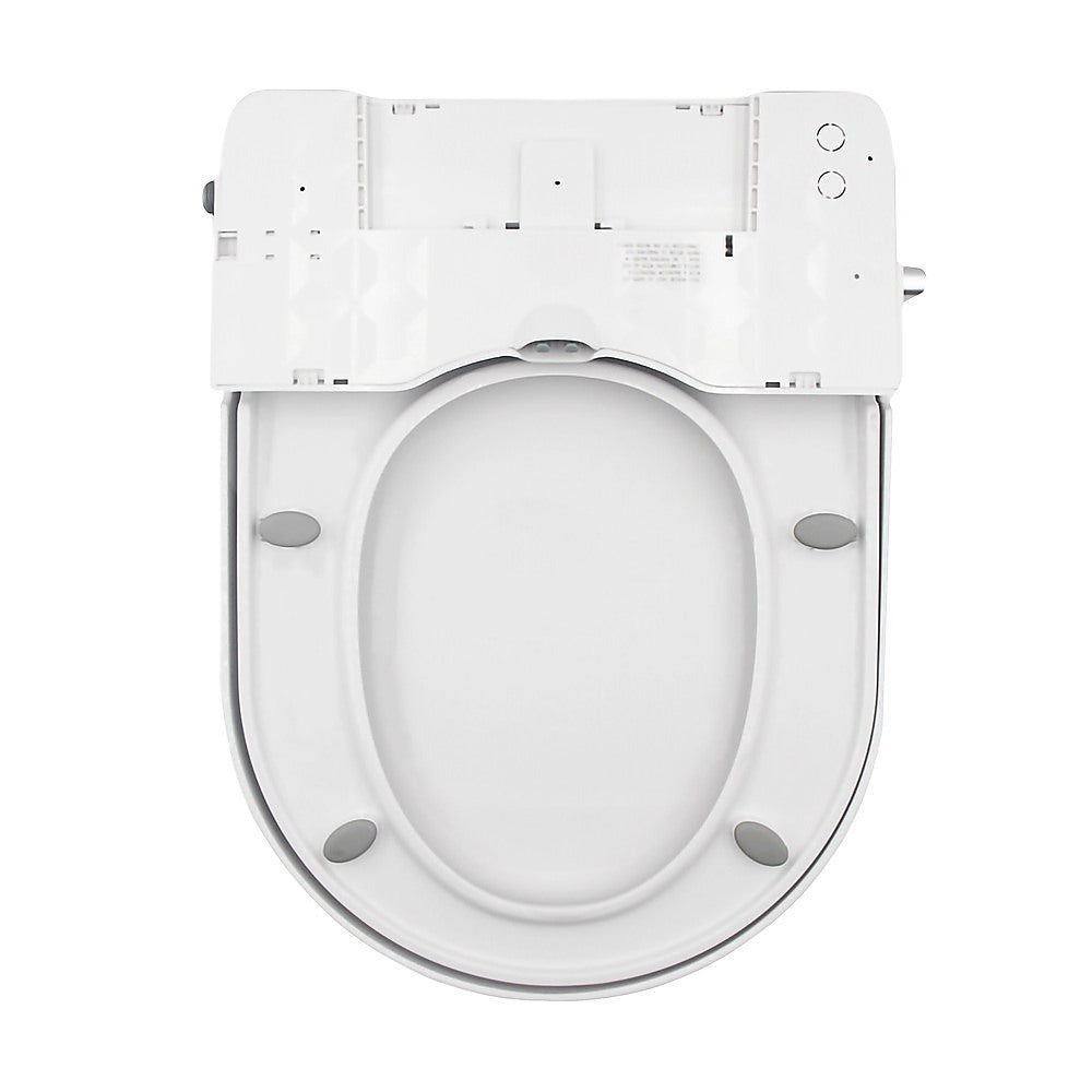 Non Electric Bidet Toilet Seat W/ Cover Bathroom Spray Water Wash
