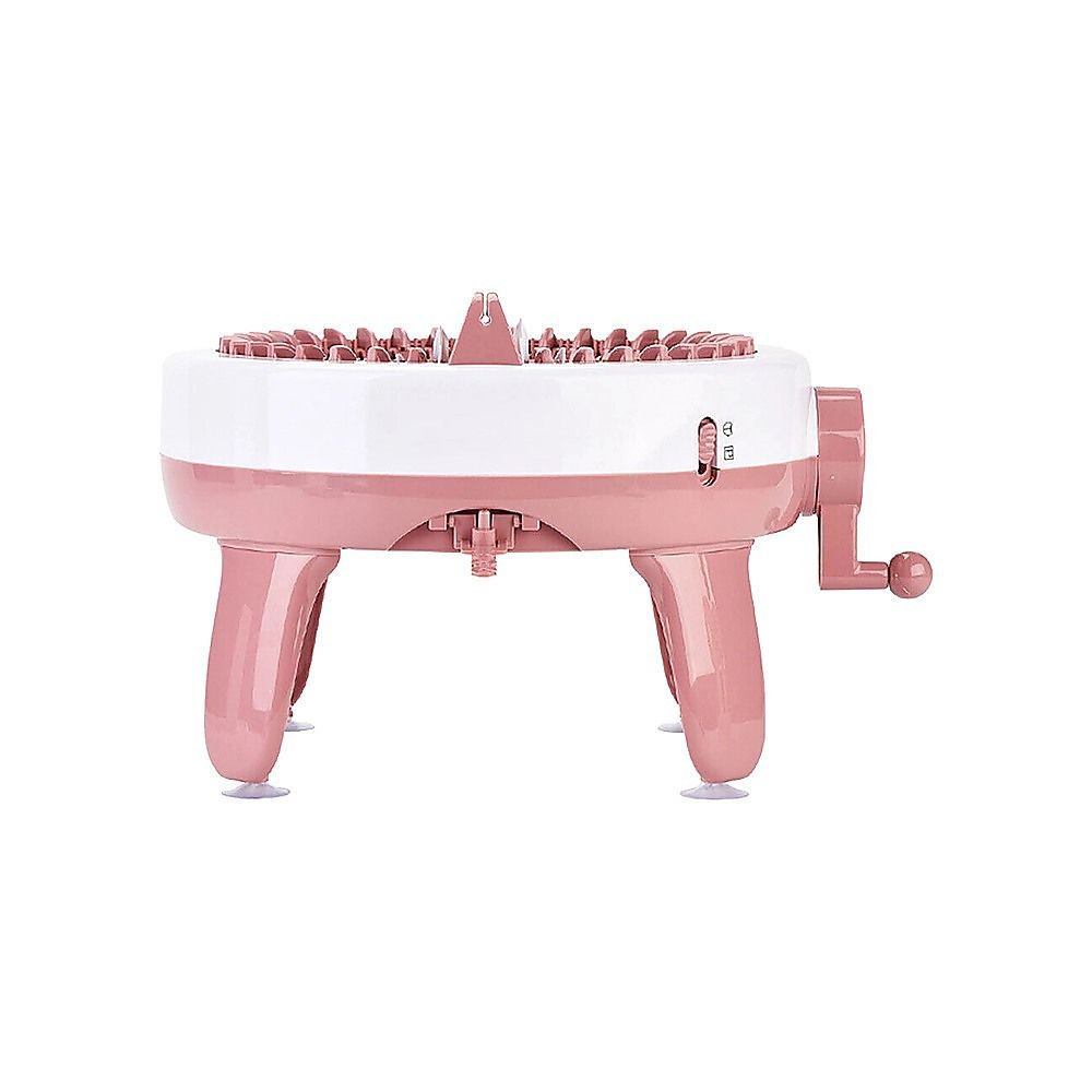 DIY Knitting Machine Smart Weaving Knit Rotating Kids Toy Scarf Sock Hat Gift