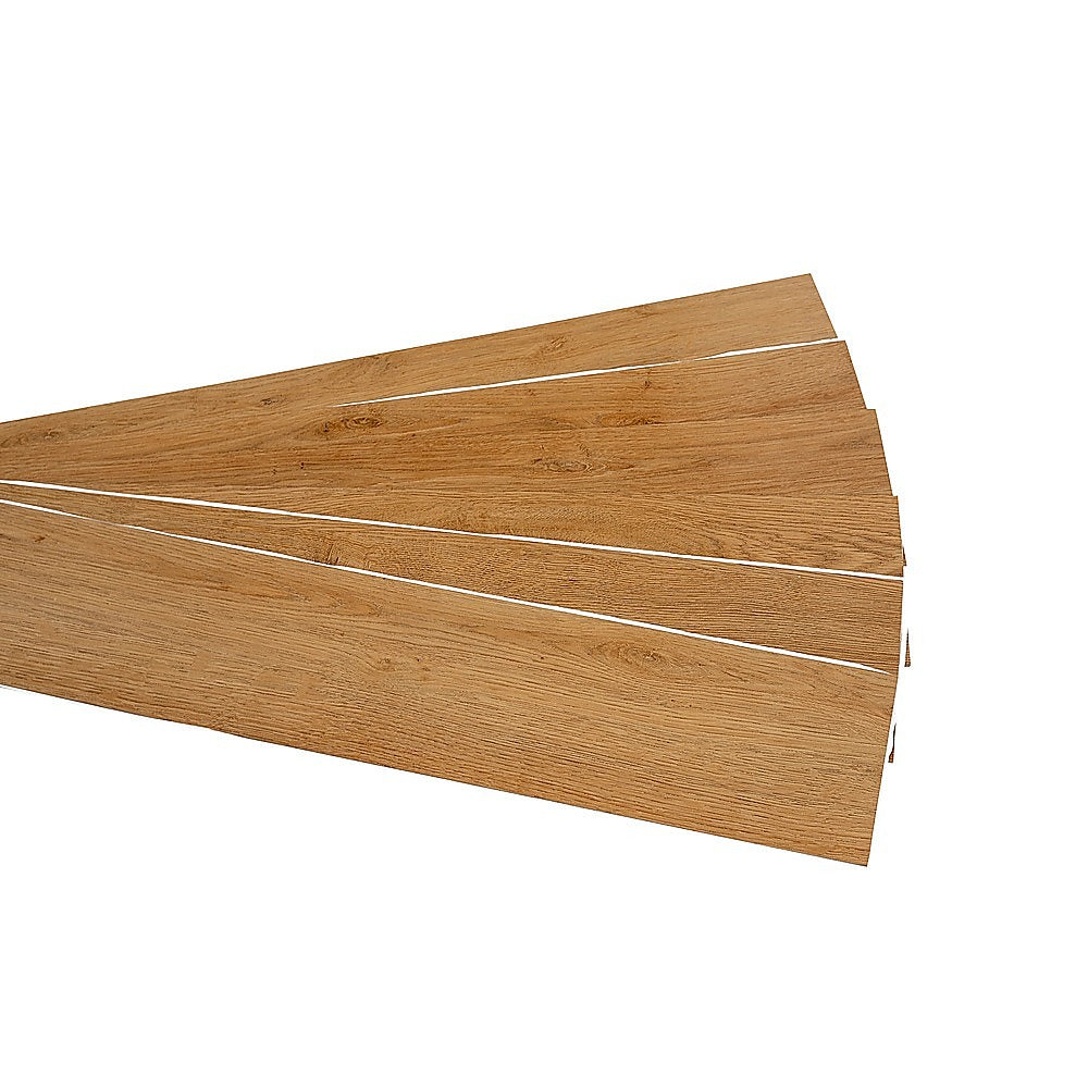 Vinyl Floor Tiles Self Adhesive Flooring Oak Wood Grain 16 Pack 2.3SQM