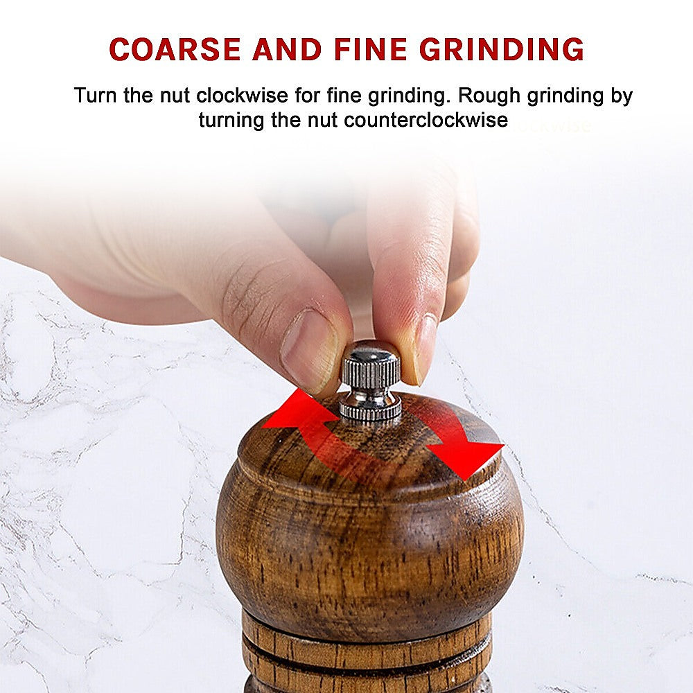 10 Manual Pepper Grinder Multipurpose Flavouring Bottle Cruet Kitchen Tools