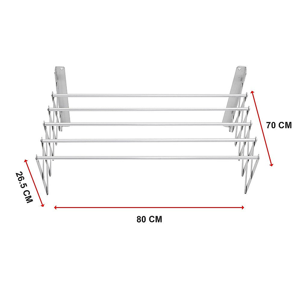 Pull Out Clothes Airer – Expanding Laundry Drying Line for Caravan, RV & Home