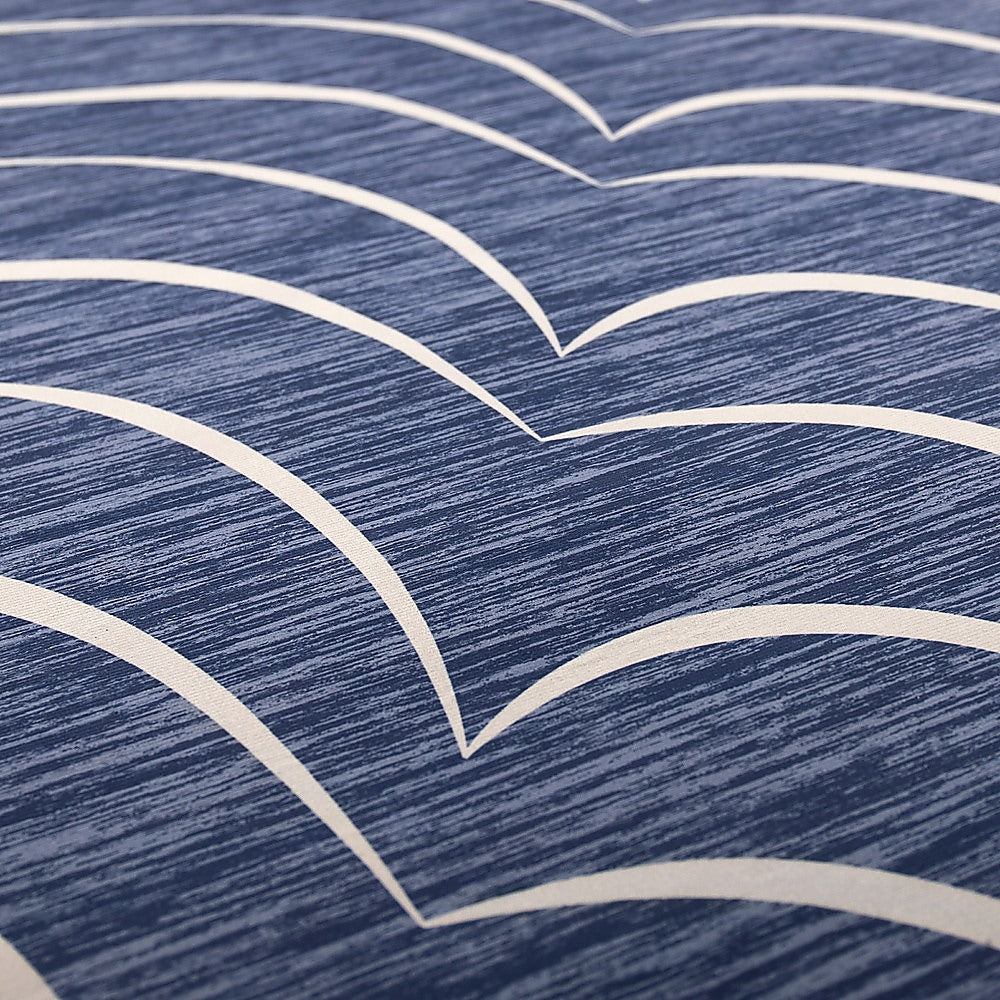 200x300cm Large Floor Blue Waves Rug – Modern Area Carpet for Bedroom & Lounge