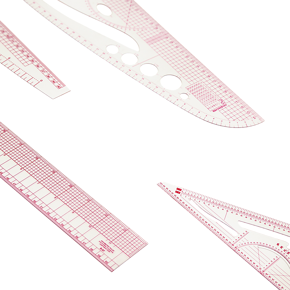 9pc French Curve Ruler Set DIY Sewing Pattern Measuring Tool for Dressmaker
