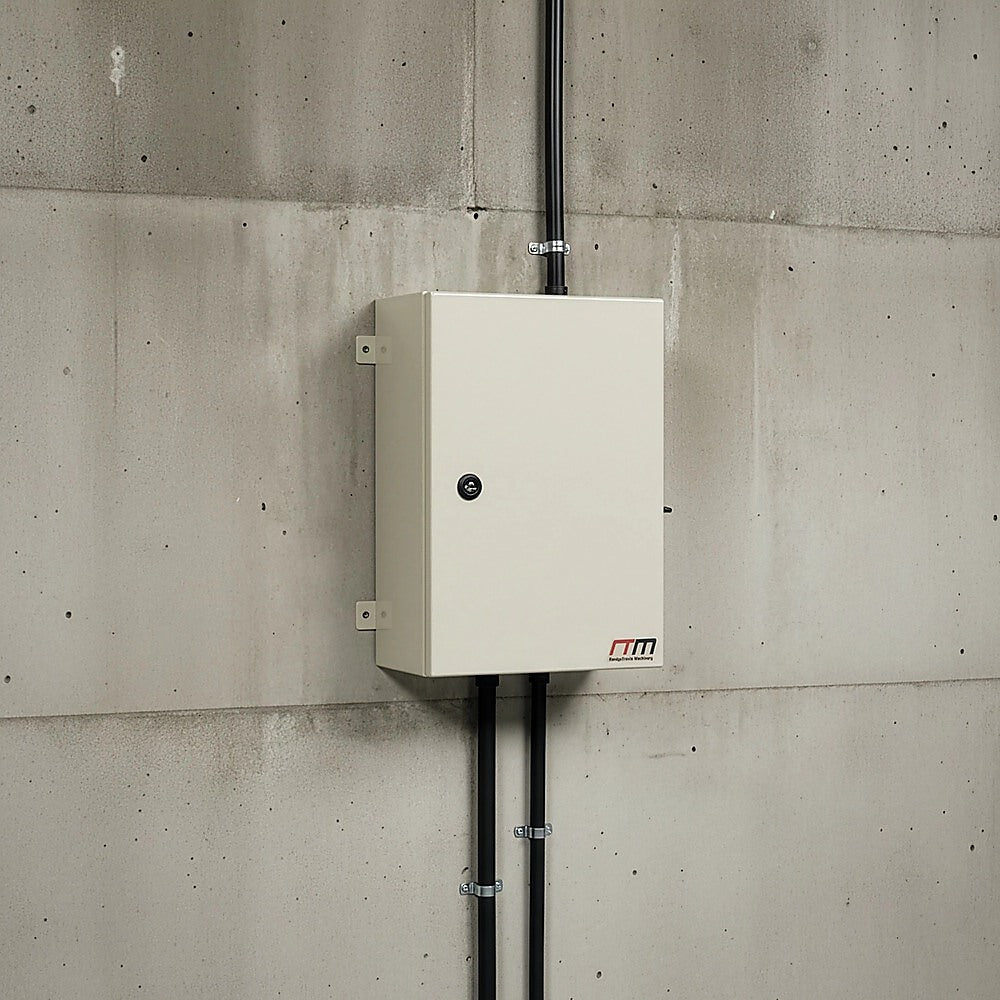 Carbon Steel Electrical Enclosure Box IP65 Wall Mount 400 x 300 x 200 mm