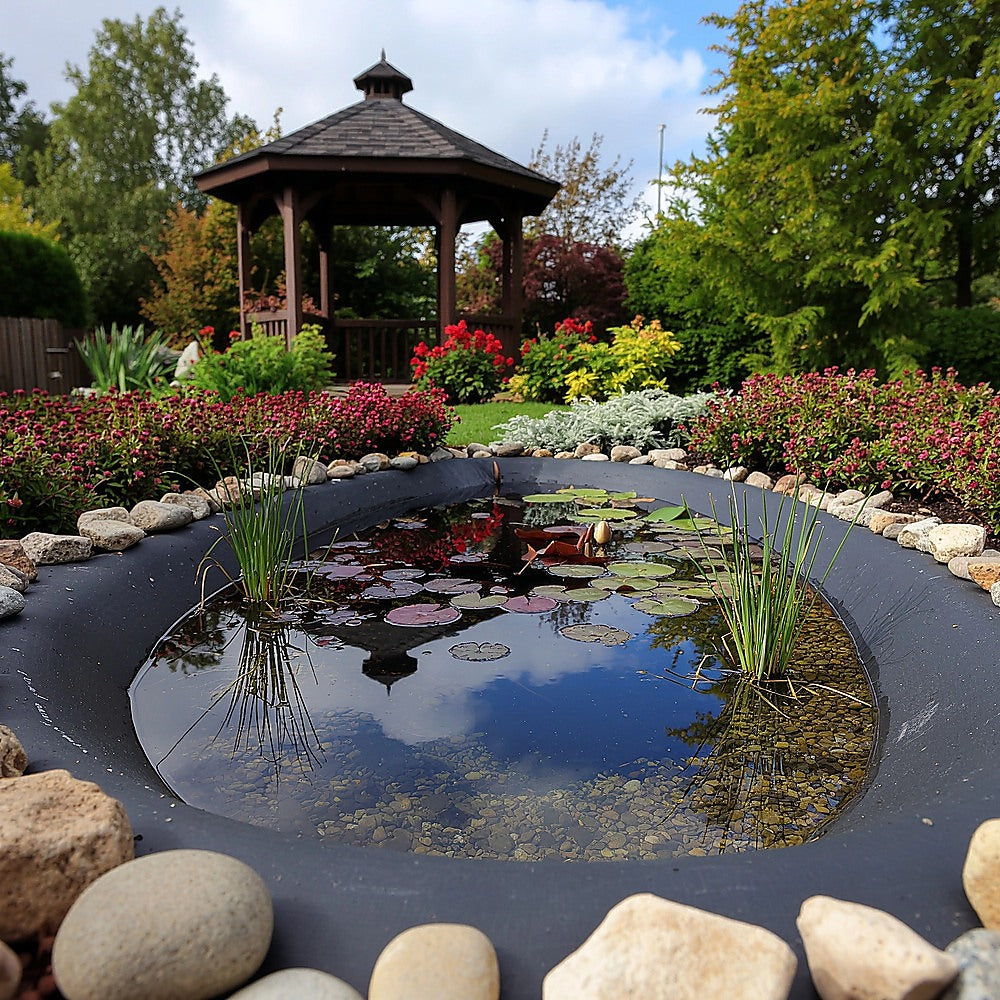 Fish Pond Liner 3 x 4.6m x 0.5mm Garden Pool Membrane Reinforced