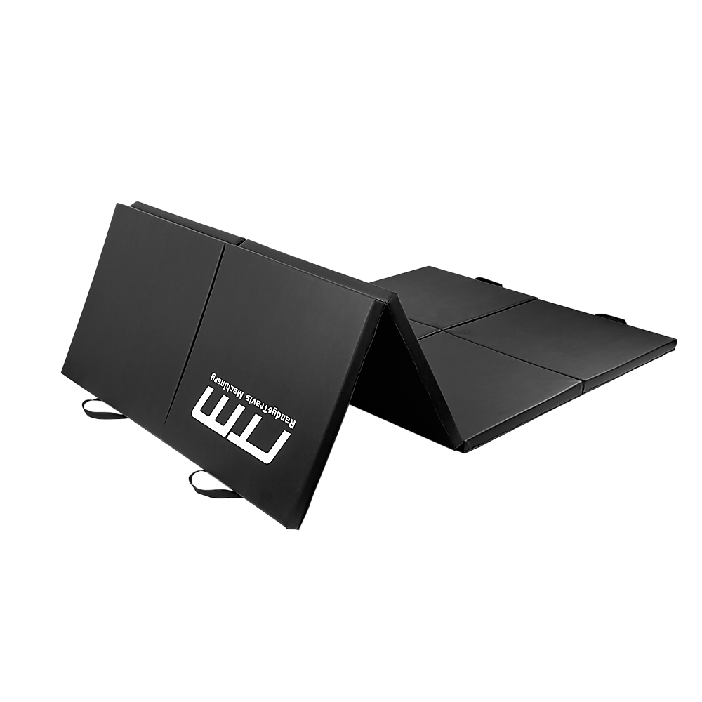 Folding Black Exercise Mat – Gymnastics, Martial Arts, Yoga, Karate & Judo Training