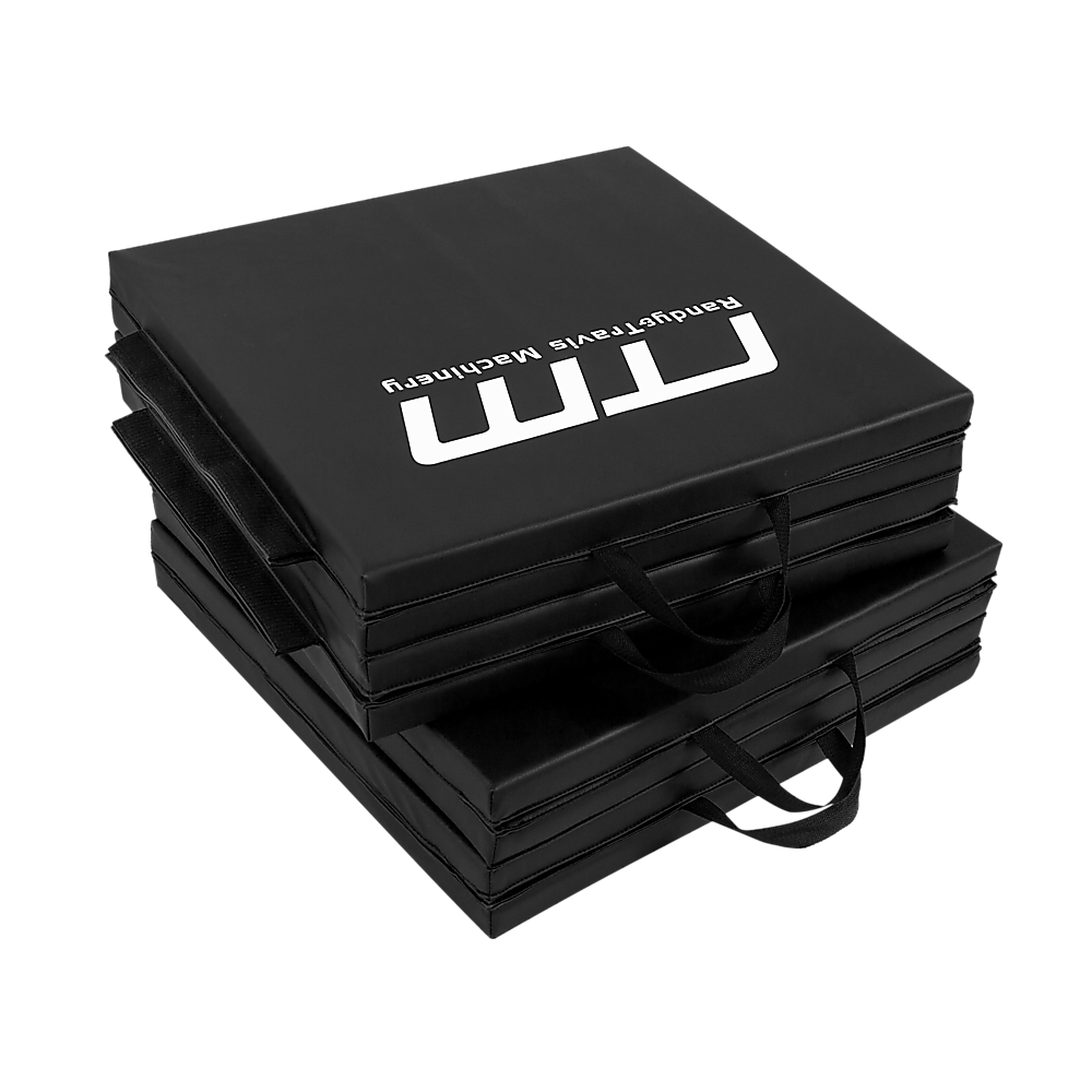 Folding Black Exercise Mat – Gymnastics, Martial Arts, Yoga, Karate & Judo Training