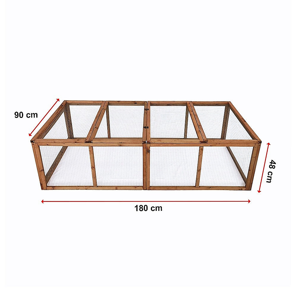 Chicken coop LARGE Run Guinea Pig Cage Villa Extension Rabbit hutch house pen