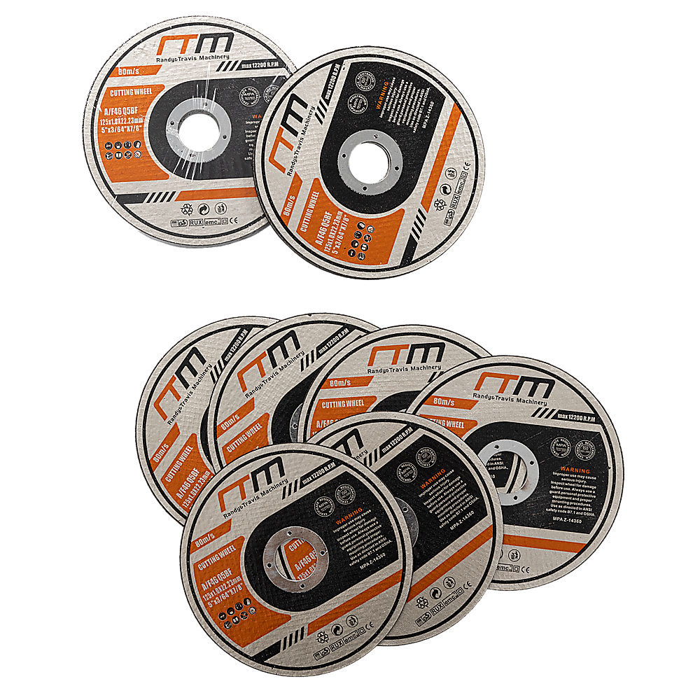 100 x Cutting Discs 125mm 5 Angle Grinder Disc Metal Cut Off Wheel Thin