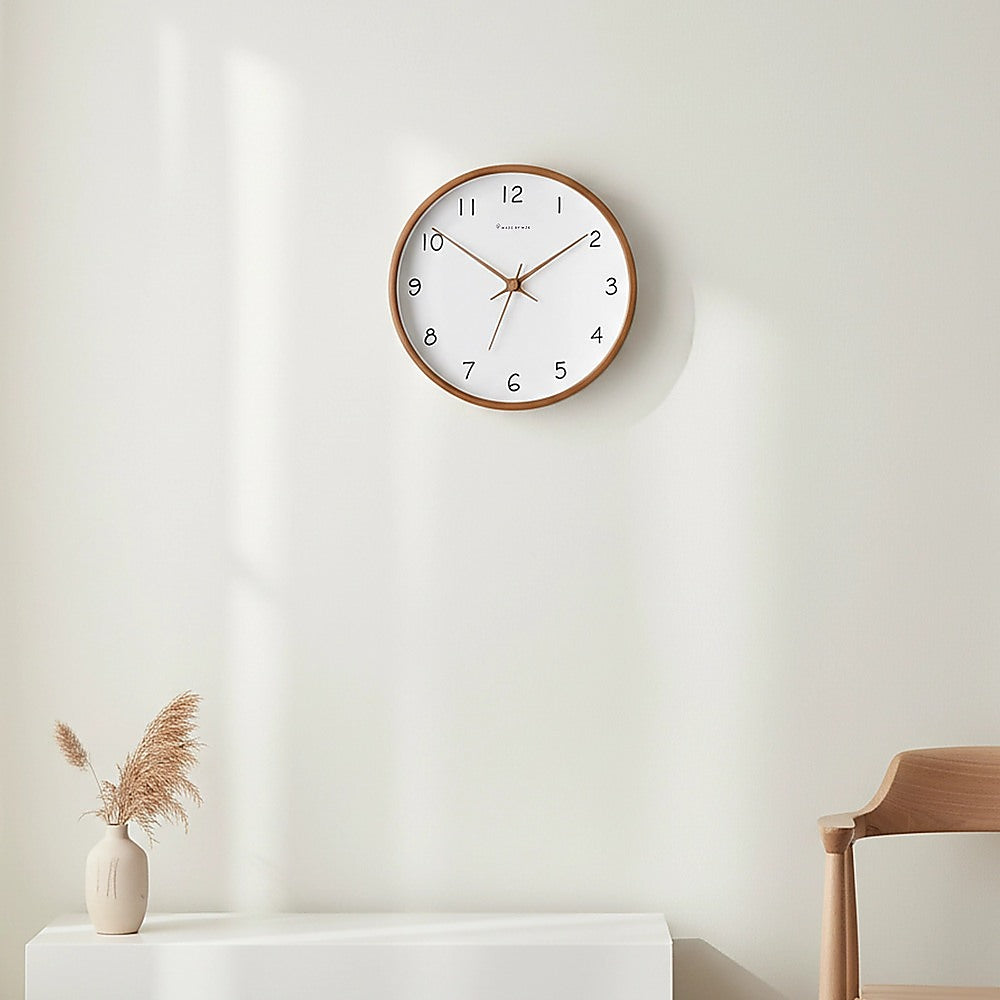 10 Clock Wooden Modern Wall Art