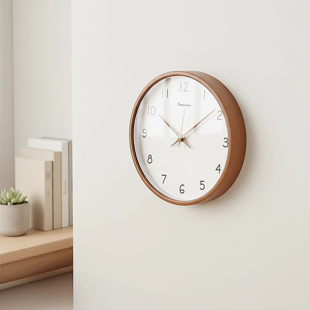 10 Clock Wooden Modern Wall Art