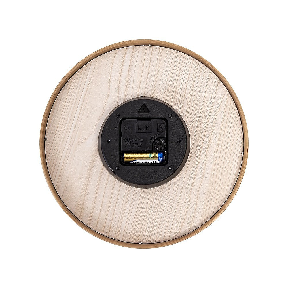 10 Clock Wooden Modern Wall Art