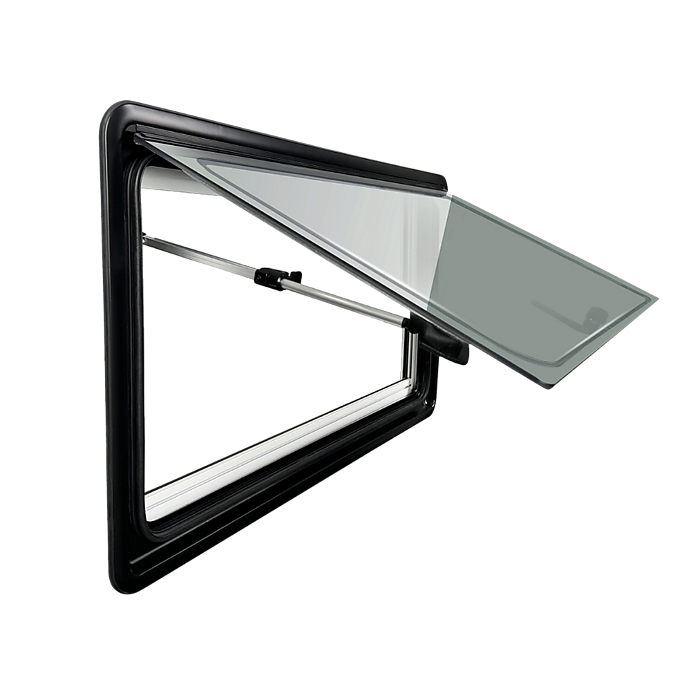 RV Caravan Camper Van Hinged Push Out Window Motorhome Exit Window 900mm x 500mm