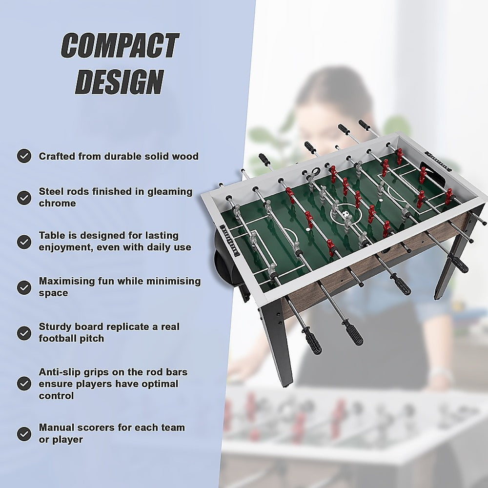 Foosball Soccer Table Game Activity for Home Office Recreation