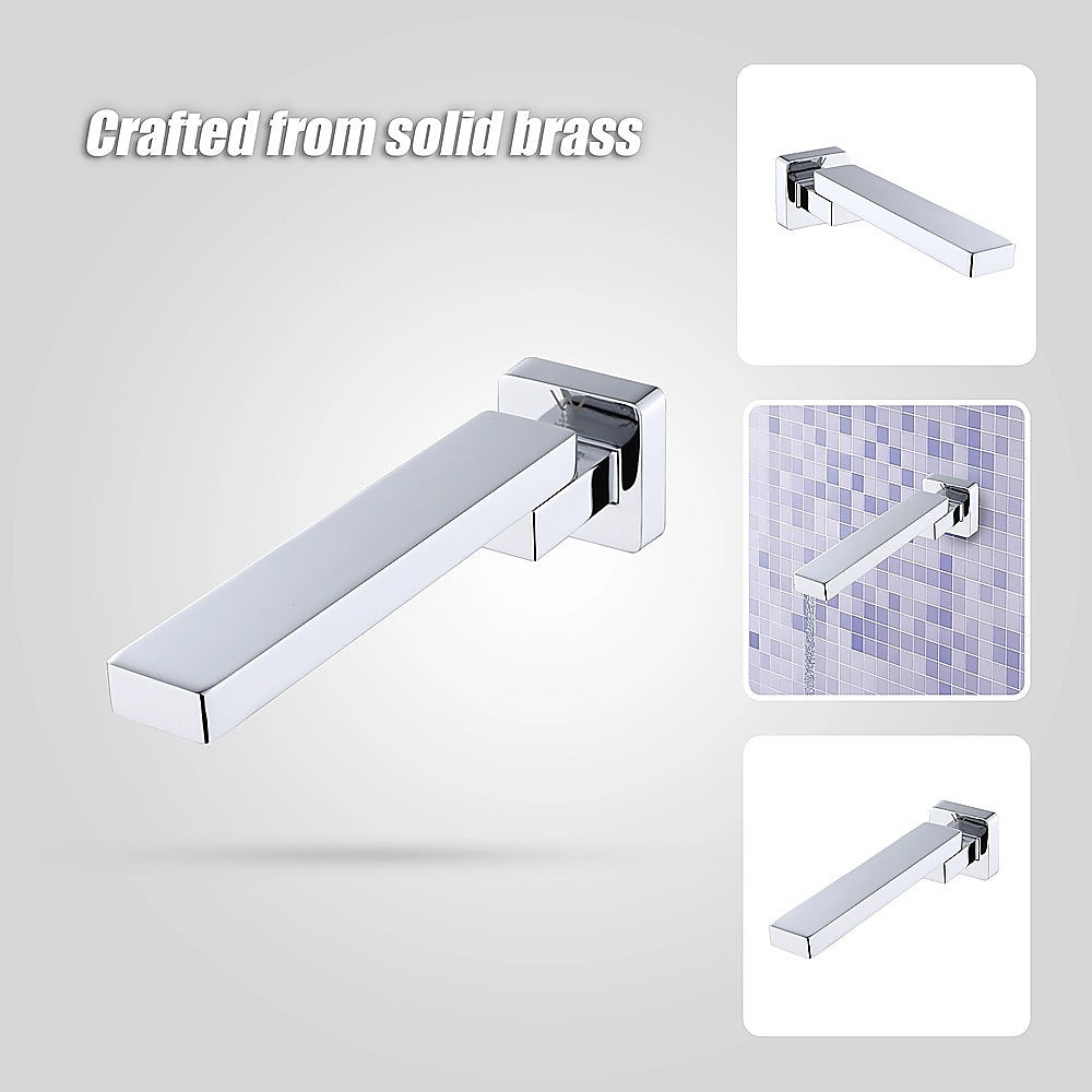 Bath In Wall Swivel Spout in Polished Chrome Finish