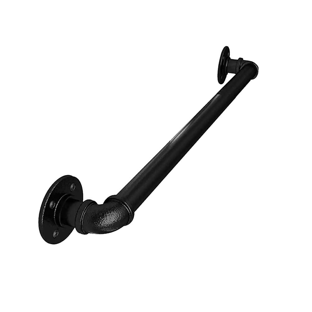 2m Handrail Stair Rail Grab Balustrade Staircase Banister + Installation Kit