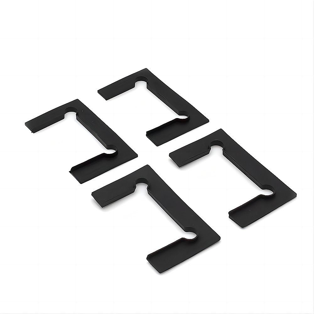 90cm Wall-to-Wall Frameless Shower Screen – Nickel U-Brackets and Floor U-Bracket with SS Hinges & Round Knob Handle