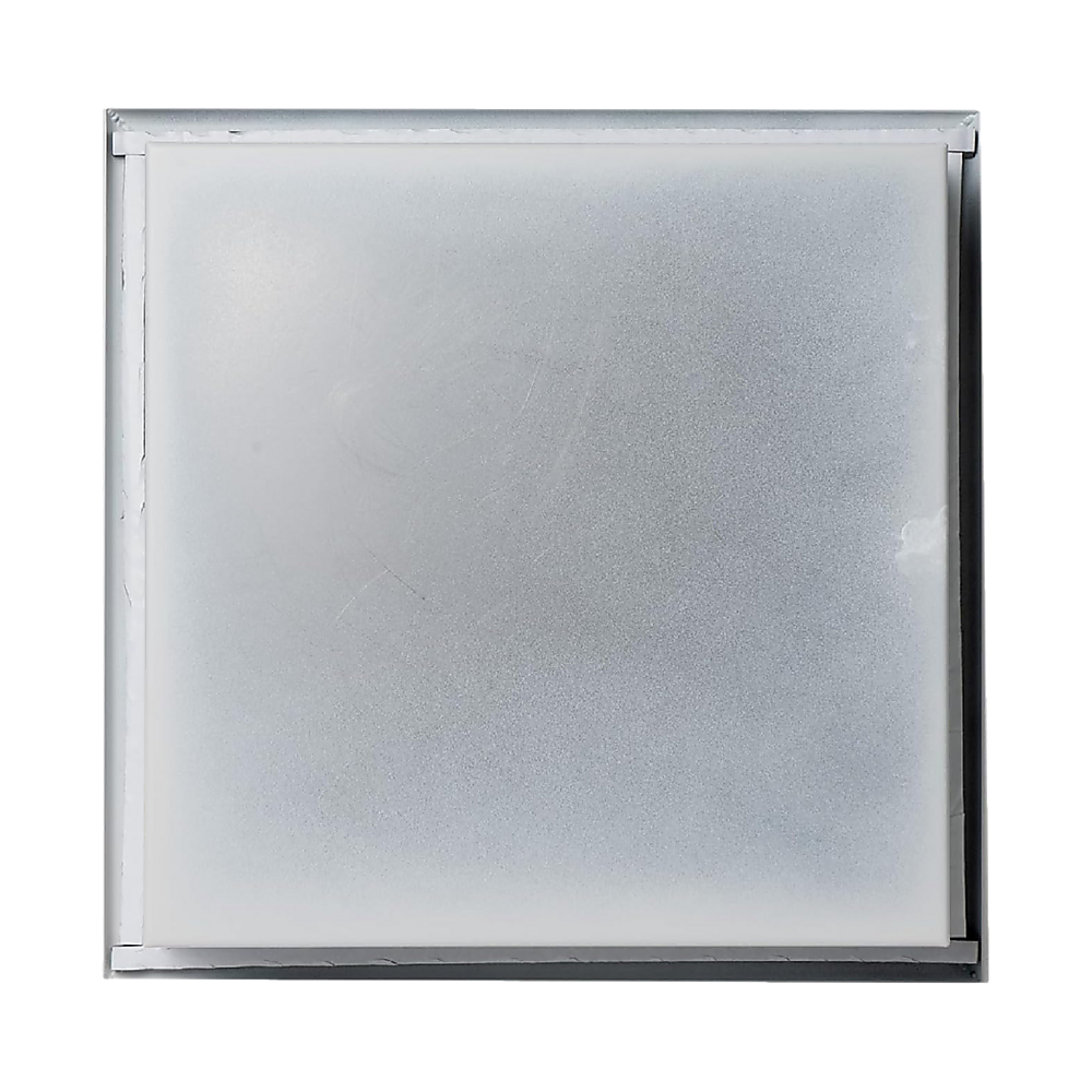 336 x 336 x 101mm Shower Niche Single Shelf Organizer No Tile Needed in White