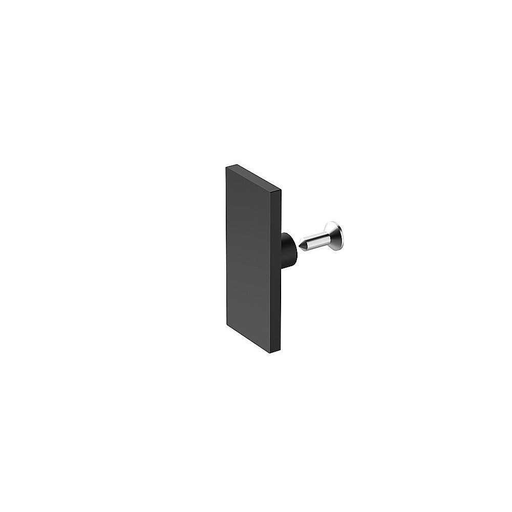 170x100cm Frameless Glass Sliding Corner Shower ??With Black Rail and U-brackets for Contemporary Bathrooms